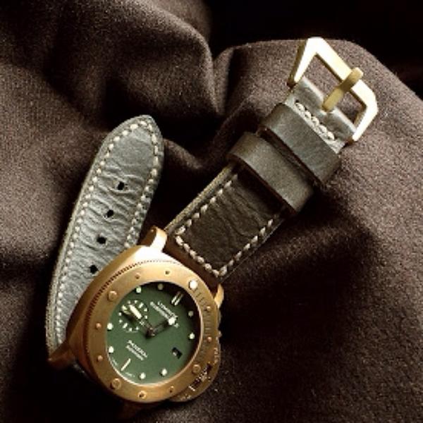 Panerai Submersible Straps Bronzo Gunny Strap